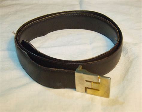 vintage fendi belt|genuine Fendi belt.